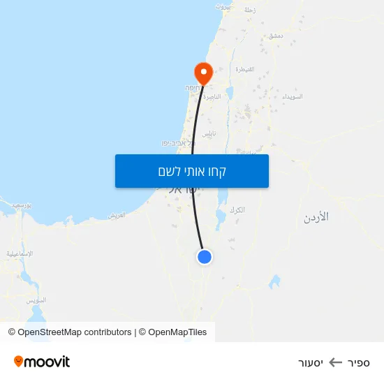 מפת ספיר ליסעור