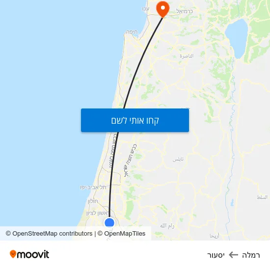 מפת רמלה ליסעור