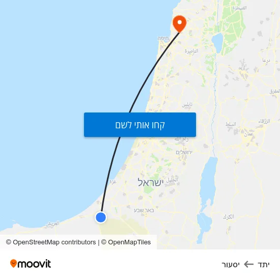מפת יתד ליסעור