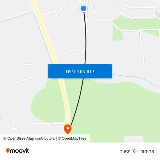 מפת אחיהוד ליסעור