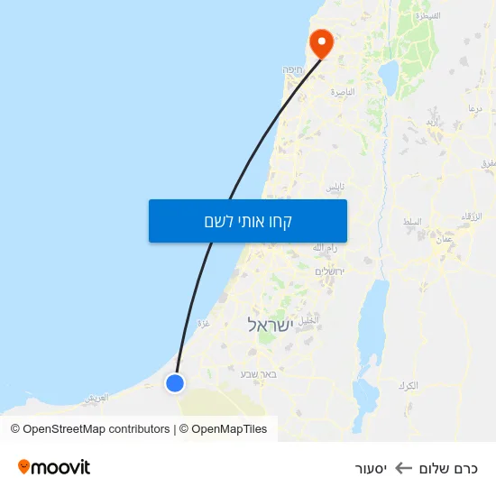 מפת כרם שלום ליסעור