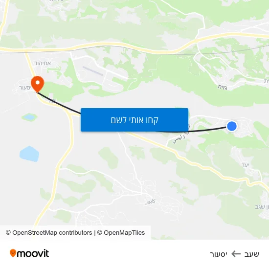 מפת שעב ליסעור