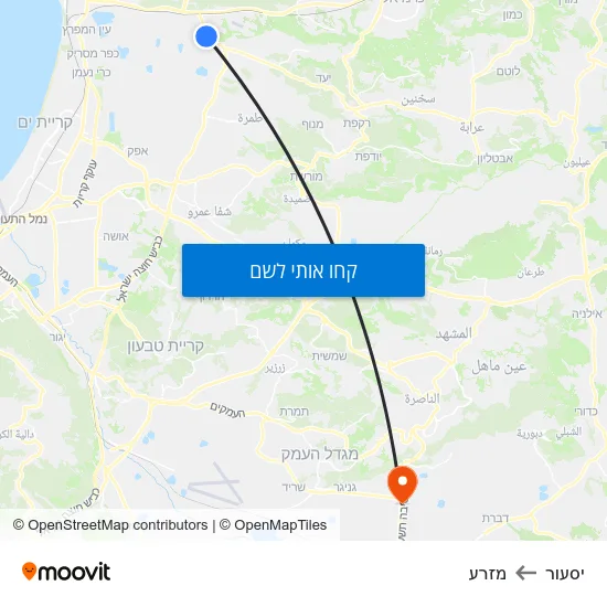 מפת יסעור למזרע