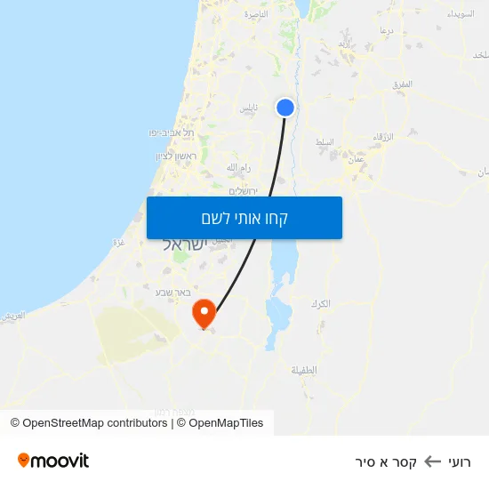 מפת רועי לקסר א סיר