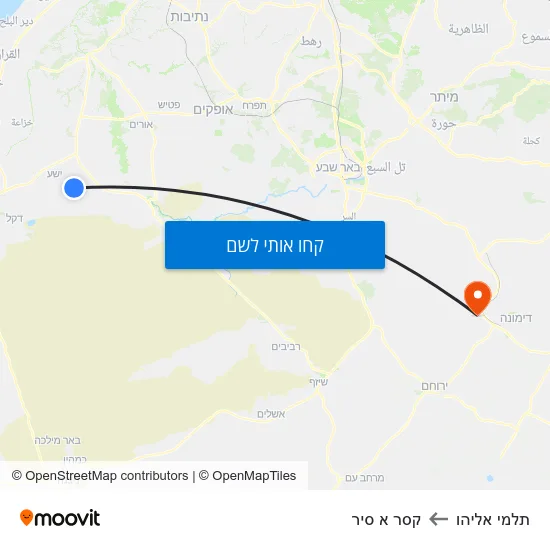 מפת תלמי אליהו לקסר א סיר