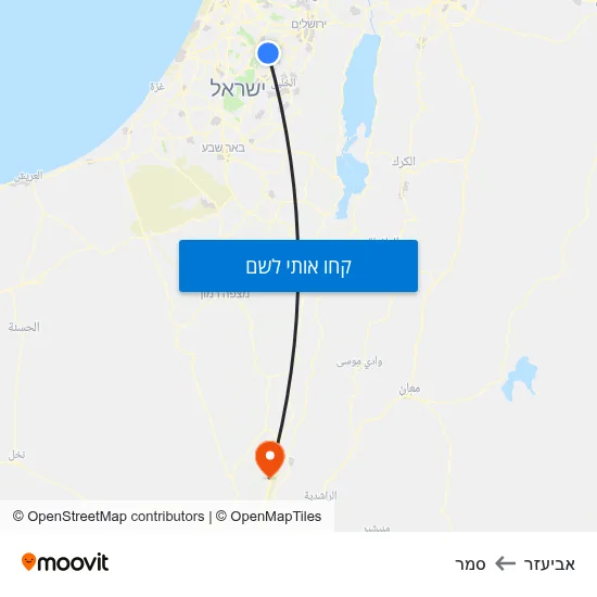 מפת אביעזר לסמר