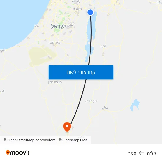 מפת קליה לסמר