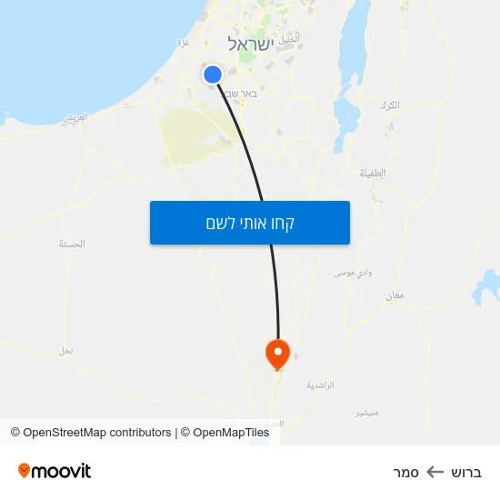 מפת ברוש לסמר