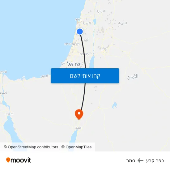 מפת כפר קרע לסמר