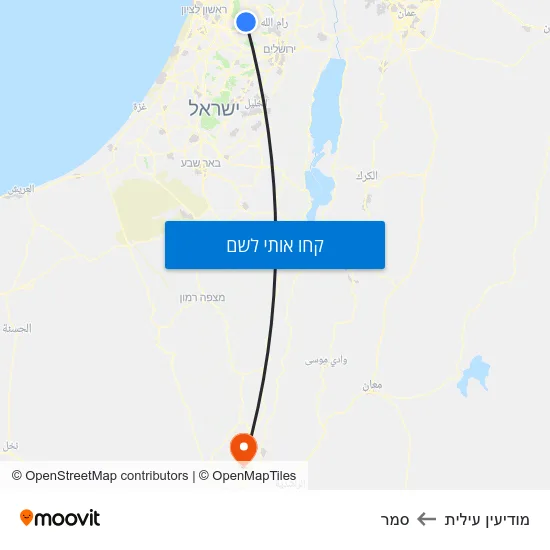 מפת מודיעין עילית לסמר