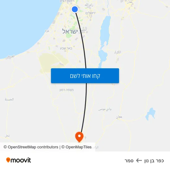 מפת כפר בן נון לסמר