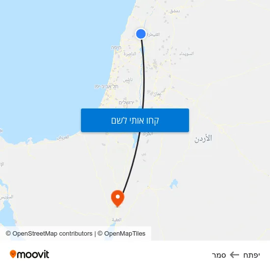מפת יפתח לסמר