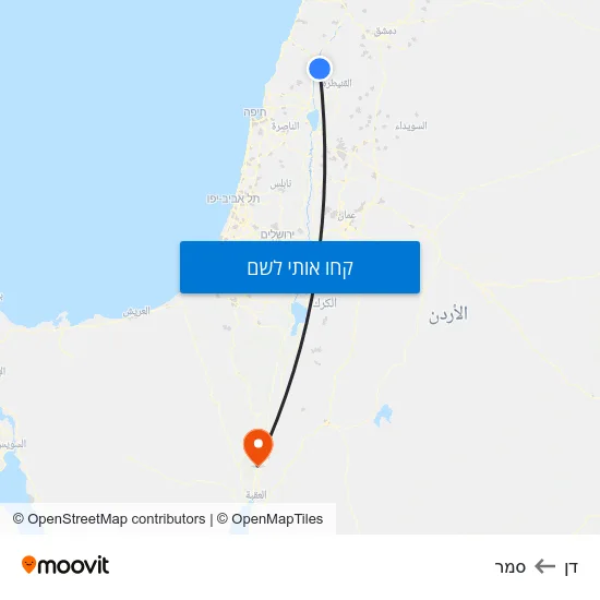 מפת דן לסמר