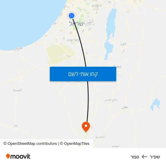 מפת שפיר לסמר