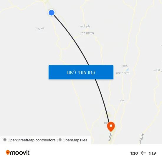 מפת עזוז לסמר