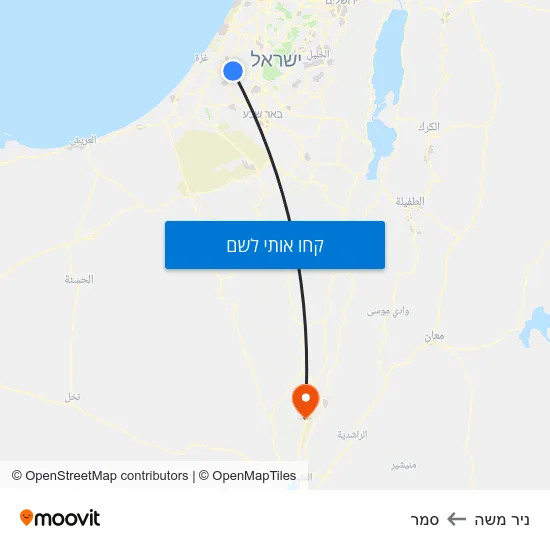 מפת ניר משה לסמר