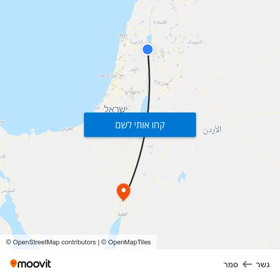 מפת גשר לסמר