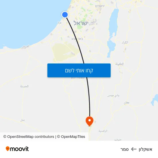 מפת אשקלון לסמר