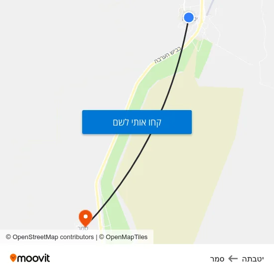 מפת יטבתה לסמר