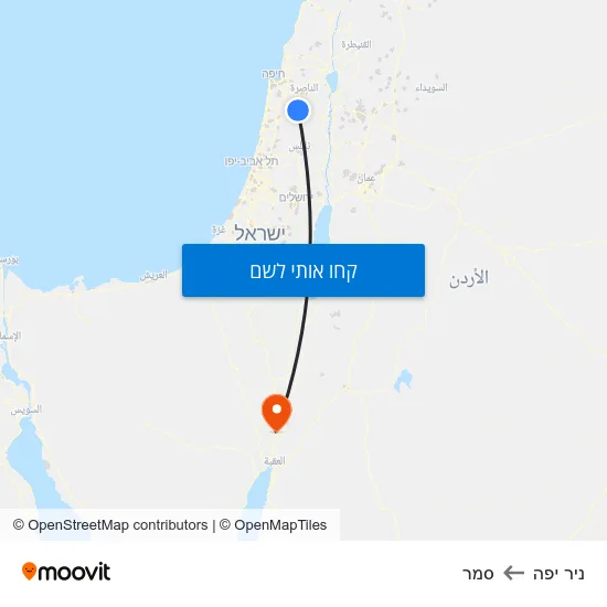 מפת ניר יפה לסמר
