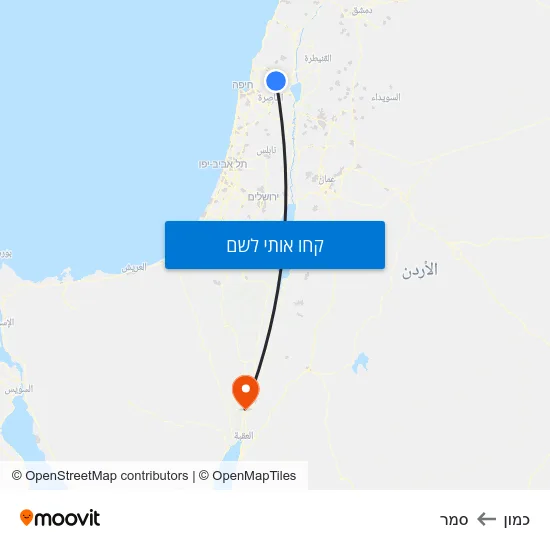 מפת כמון לסמר