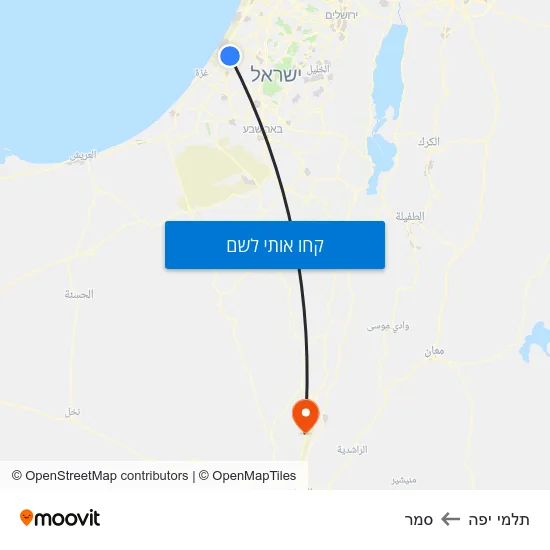 מפת תלמי יפה לסמר