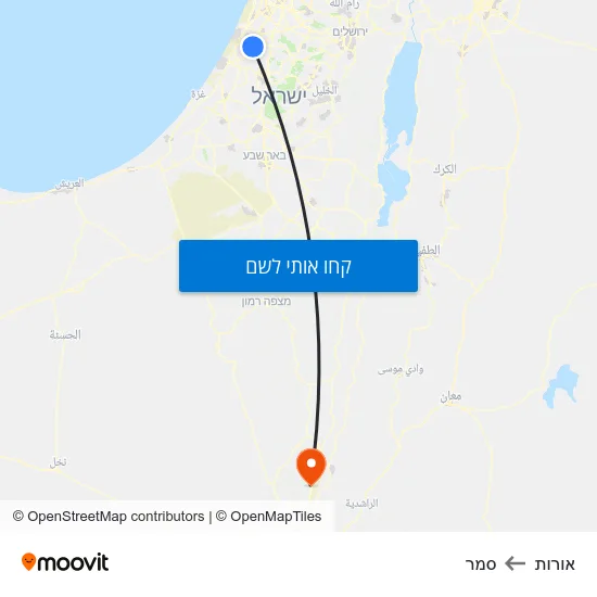 מפת אורות לסמר