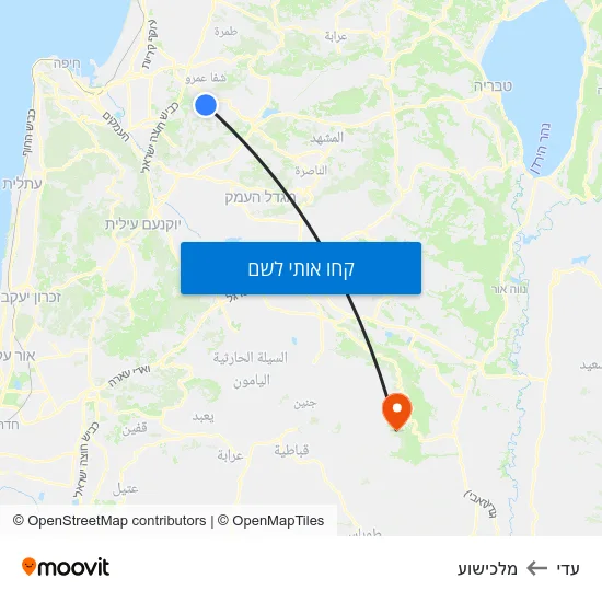 מפת עדי למלכישוע
