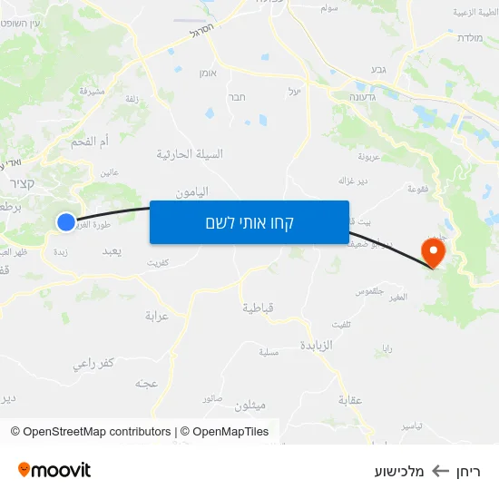 מפת ריחן למלכישוע