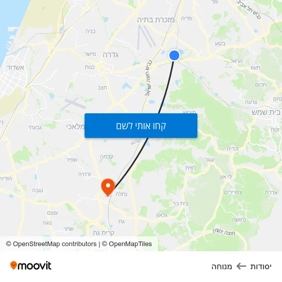 מפת יסודות למנוחה