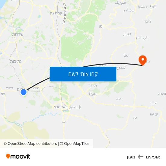 מפת אופקים למעון