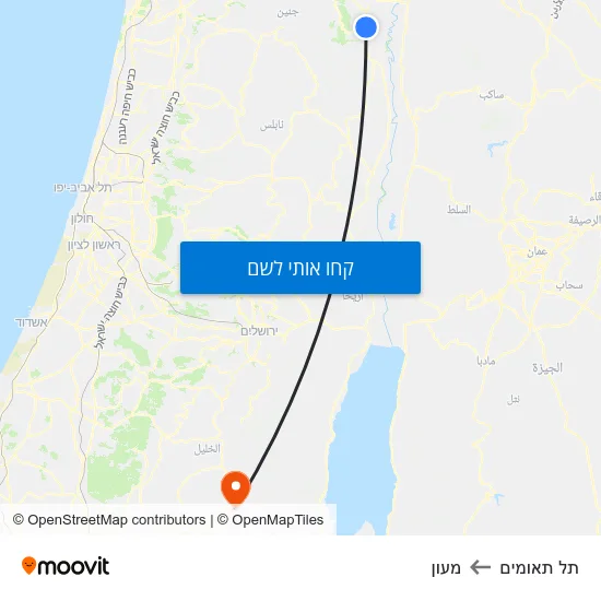 מפת תל תאומים למעון