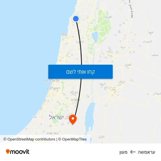 מפת עראמשה למעון