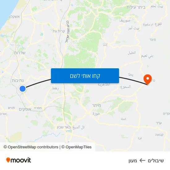 מפת שיבולים למעון