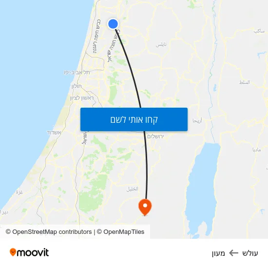 מפת עולש למעון