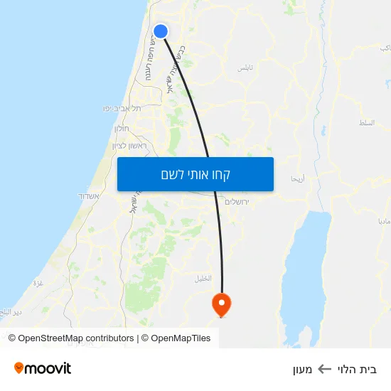 מפת בית הלוי למעון