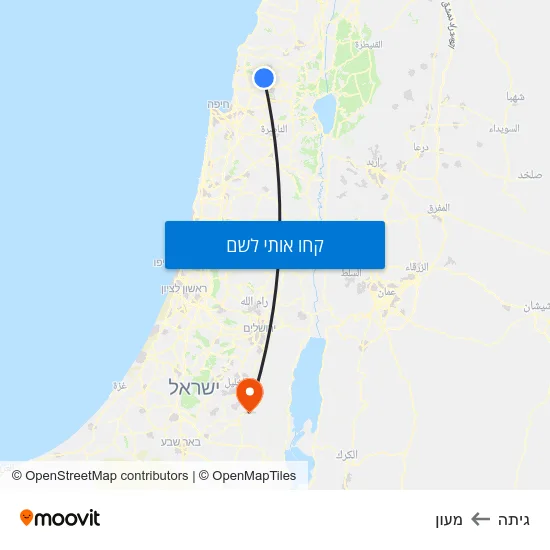 מפת גיתה למעון