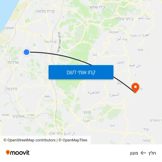 מפת חלץ למעון