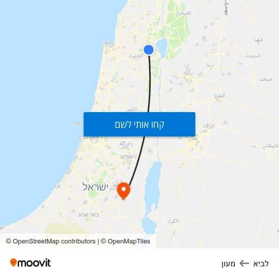 מפת לביא למעון