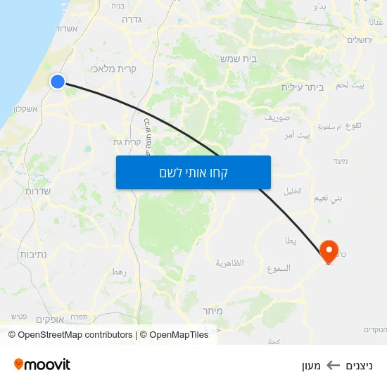 מפת ניצנים למעון