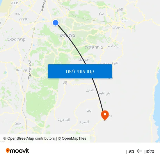 מפת צלפון למעון