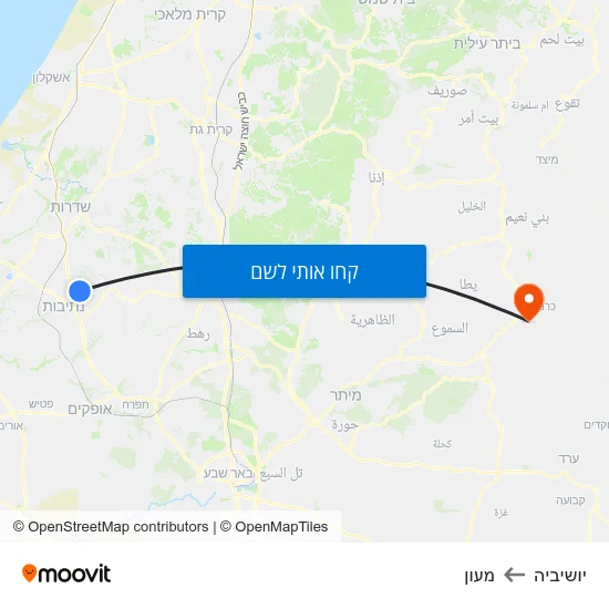 מפת יושיביה למעון