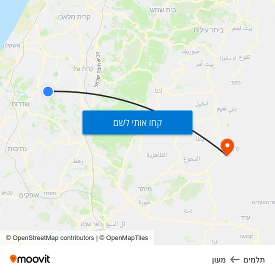מפת תלמים למעון