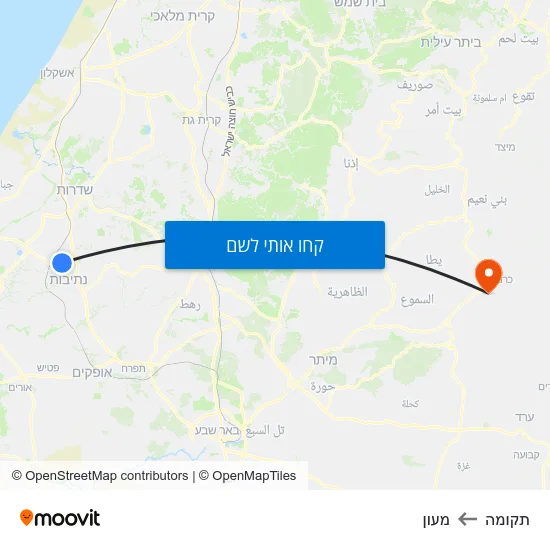 מפת תקומה למעון