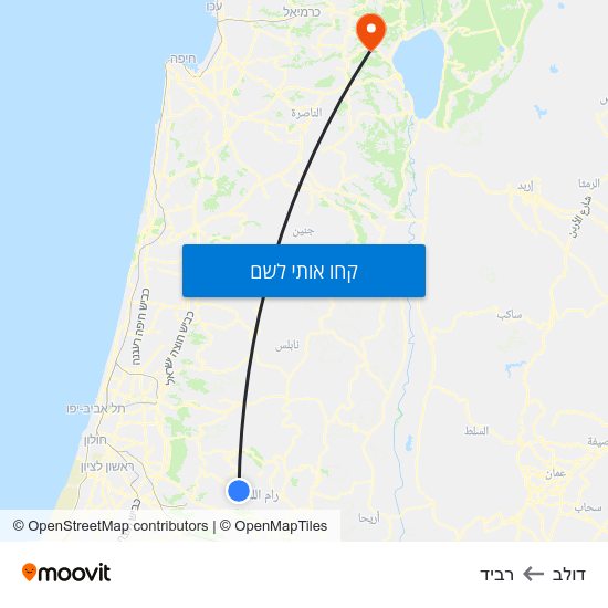 מפת דולב לרביד