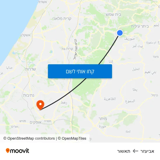 מפת אביעזר לתאשור