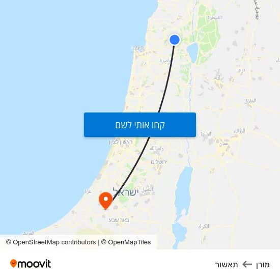 מפת מורן לתאשור