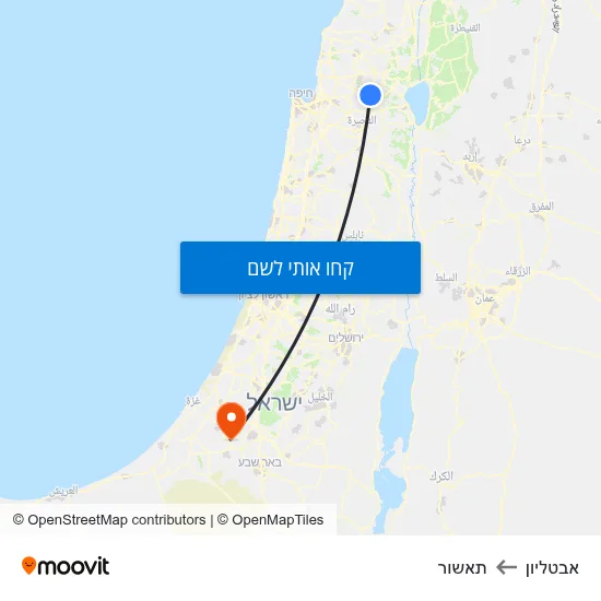 מפת אבטליון לתאשור