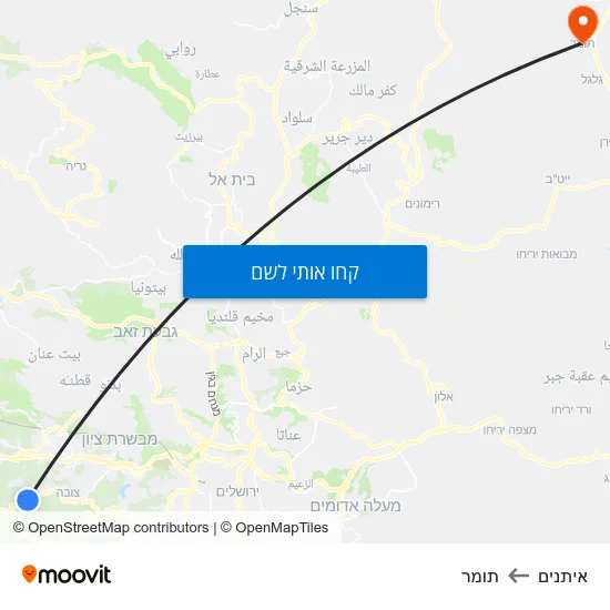 מפת איתנים לתומר