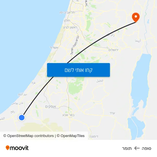 מפת סופה לתומר